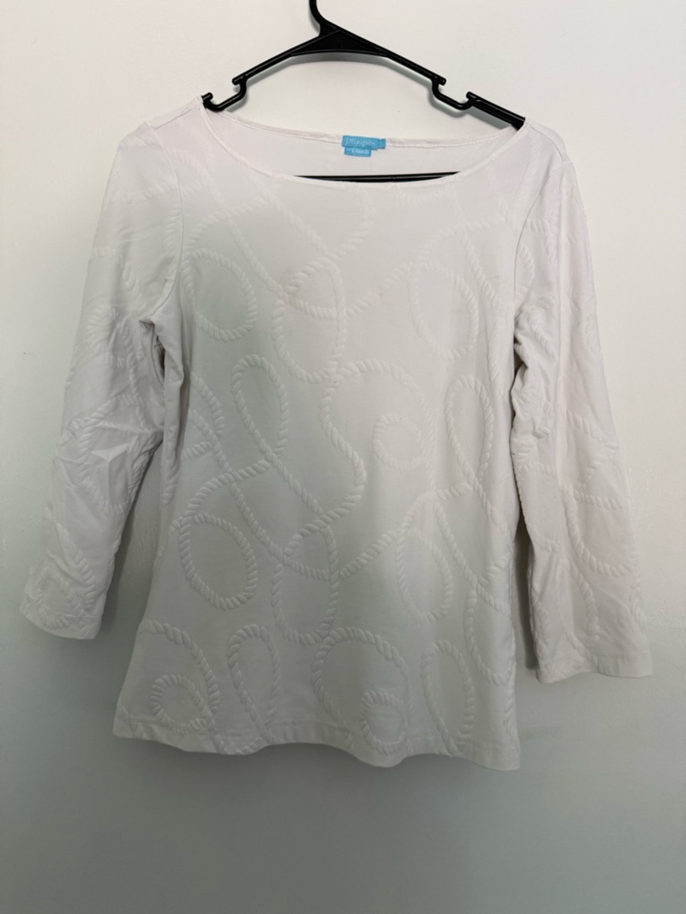 J McLaughlin Women’s Striped Top Dillards Small Textured